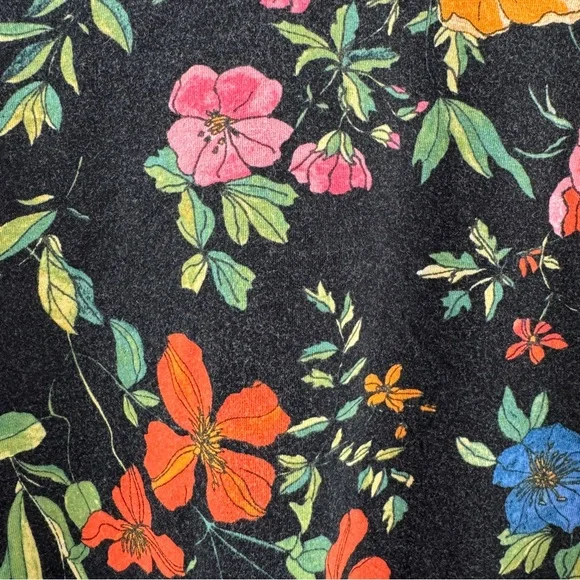 Maeve by Anthropologie Floral Turtleneck Top Size Large - Picture 4 of 8